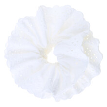 Spitzenhaargummi mit großem Blumenmuster für Damen und Mädchen
