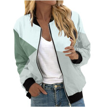 Veste bomber courte et légère pour femme, idéale pour l'automne.