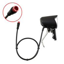 E-Bike LED Headlight 6-60V Waterproof Front Light with