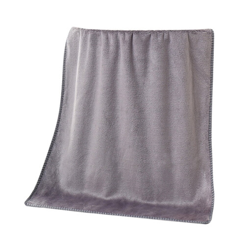 Serviettes de douche en coton doux et absorbant, lot de 2