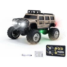 YEPOLERCE Mini RC Terénní Nákladní Auto se Světly 3 Rychlosti