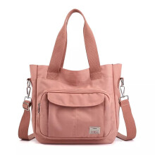 Dámska plátená taška cez rameno, malá crossbody kabelka