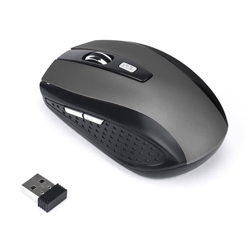 Wireless Mouse 2.4Ghz Ergonomic Rechargeable 3 Dpi Modes Light 908436897181
