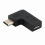 Høyrevinklet Micro USB til USB-C-adapter for nettbrett, 1