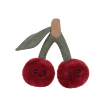 Pluche kers voor kinderen, 20 cm