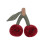 Pluche kers voor kinderen, 20 cm 1