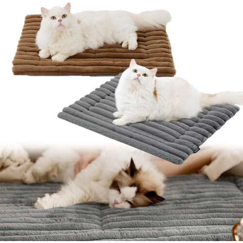 Asolla Self-Warming Cat Bed Brown Medium