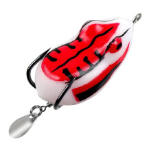 Meallán iasc dubh Mini Thunder Frog silicone bog 1 phíosa