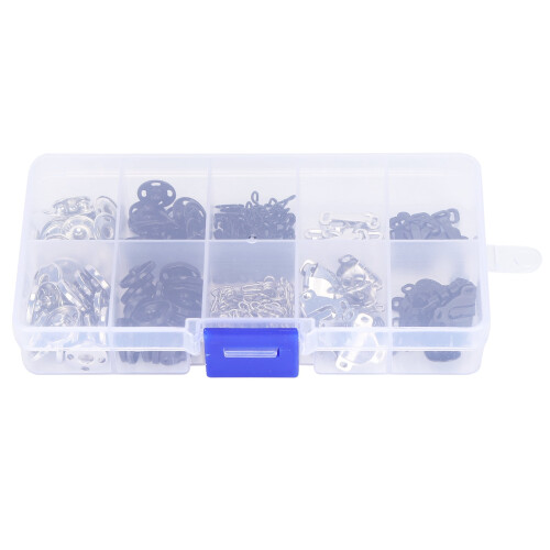 Brass Press Studs for Clothing Repair, 100 pcs