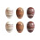 Easter Eggs Assorted Colors 6 Pcs 1