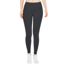 Women's Dark Gray Butt-Lifting Yoga Leggings Low-Waisted