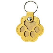Portachiavi commemorativo ricaricabile con ciondolo a forma di pelo di animale domestico