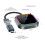 2-in-1 Wireless Carplay Adapter for &Android Audio Reactive Lighting Design Carplay Dongle Android Auto Adapter 8