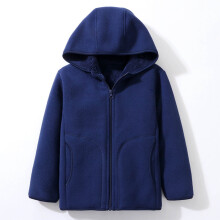 Thermal Windproof Fleece-Lined Jacket for Kids 3-17 Years