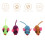 Cat Mouse Toy Elastic Rope 12pcs 6