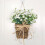 Spring Daisy Flower Basket Decor Simulated Floral Ring 1 1