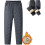 Waterproof Winter Snow Pants Unisex Fleece-Lined 1