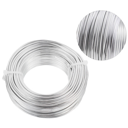 Aluminum Wire for Jewelry Making Silver 3mm