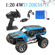 RC Offroad-Truck 1:20 Maßstab, 2,4 GHz Fernsteuerung, USB-aufladbar