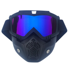 Crossmotorbril met anticondens gezichtsmasker en beschermende combinatie
