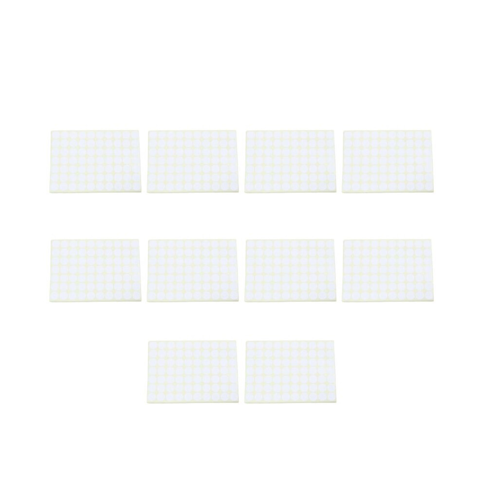 10X, 19Mm Circles Round Code Stickers Self Adhesive Sticky Labels White 6032505121410