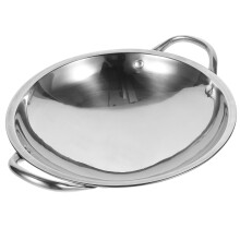 Stainless Steel Nonstick Wok Pan 9 Inch