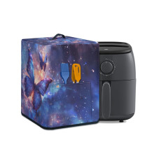 Air Fryer Cover Galaxy Butterfly Protective Dust-Proof with