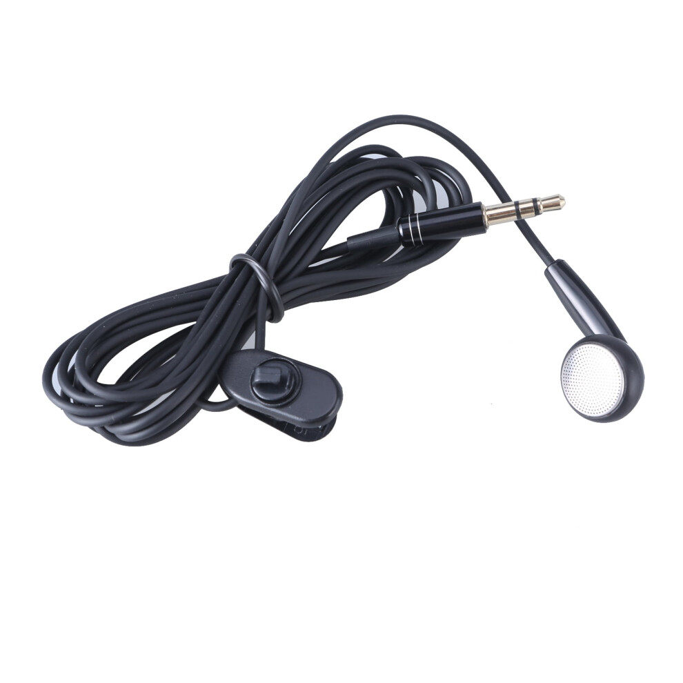 3.5Mm Mono In-Ear Earbud Single-Side Wired Headset 913466694082
