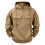 Men's Solid Long Sleeve Hooded Quarter-Zip Sweatshirt 1
