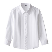 Girls' long sleeve thermal shirt white