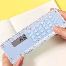 6-tommers kalkulatorlinjal: grunnleggende matematikk- og måleverktøy