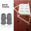 Walker Feet Replacement Grey Rubber 4 Pcs 7