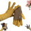 Maillard knit gloves wool touchscreen convertible mittens 1