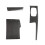 1Set Center Console Multimedia Panel Frame Trim for  5 Series G30 2018-2022 Central Control Shift Gear Panel Cover 2