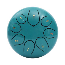 Outdoor Rain Drum Steel Tongue Drum 8-Tone 11.4 cm with