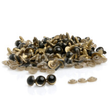 Plastic Safety Eyes 10mm 100 Pcs