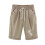 Damejerseyshorts med lommer Khaki M 4
