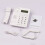 Senior-friendly telephone with LCD display for office and 3