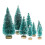 Mini alberi di Natale con base in legno, 30 pezzi 1