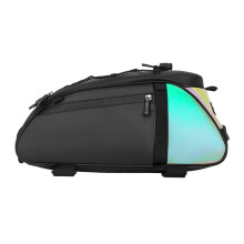 Luggage Bag Trunk Adjustable Handle 8L Portable Black