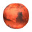 Peluche Système Solaire - Motif Mars - 3-8 ans 1