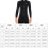 Women's wetsuit with zipper, warm, full-length 3