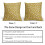 Conjunto de 2 capas de almofada vintage com estampa floral, 45x45cm (18x18 polegadas). 6