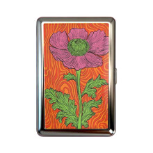 Vintage Card and Cash Case Metal Cigarette Wallet 2026