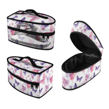 Steam Iron Travel Case Butterfly Print Lightweight Portable