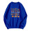 Felpa da donna girocollo a maniche lunghe, casual, pullover 3