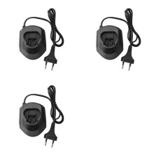 3X Li-Ion Battery Charger for 10.8V 12V BAT411 BAT412 GSR10.8 GSA10.8V GWI10.8V TSR120 GAL1210CV GAL1130CV EU Plug