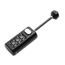 3-Digit Combination Steel Wire Padlock for Luggage