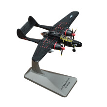 Black Widow Alloy Bomber Model 1/144 WWII USAF Aircraft