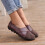 Γυναικεία casual slip-on μοκασίνια καφέ, μέγεθος 40 2